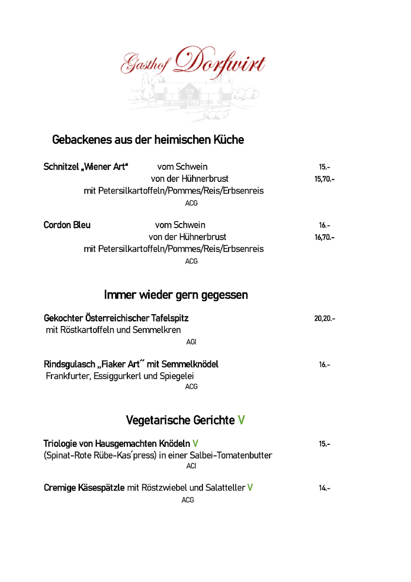 Menu Gasthaus Dorfwirt Familie Reindl-2