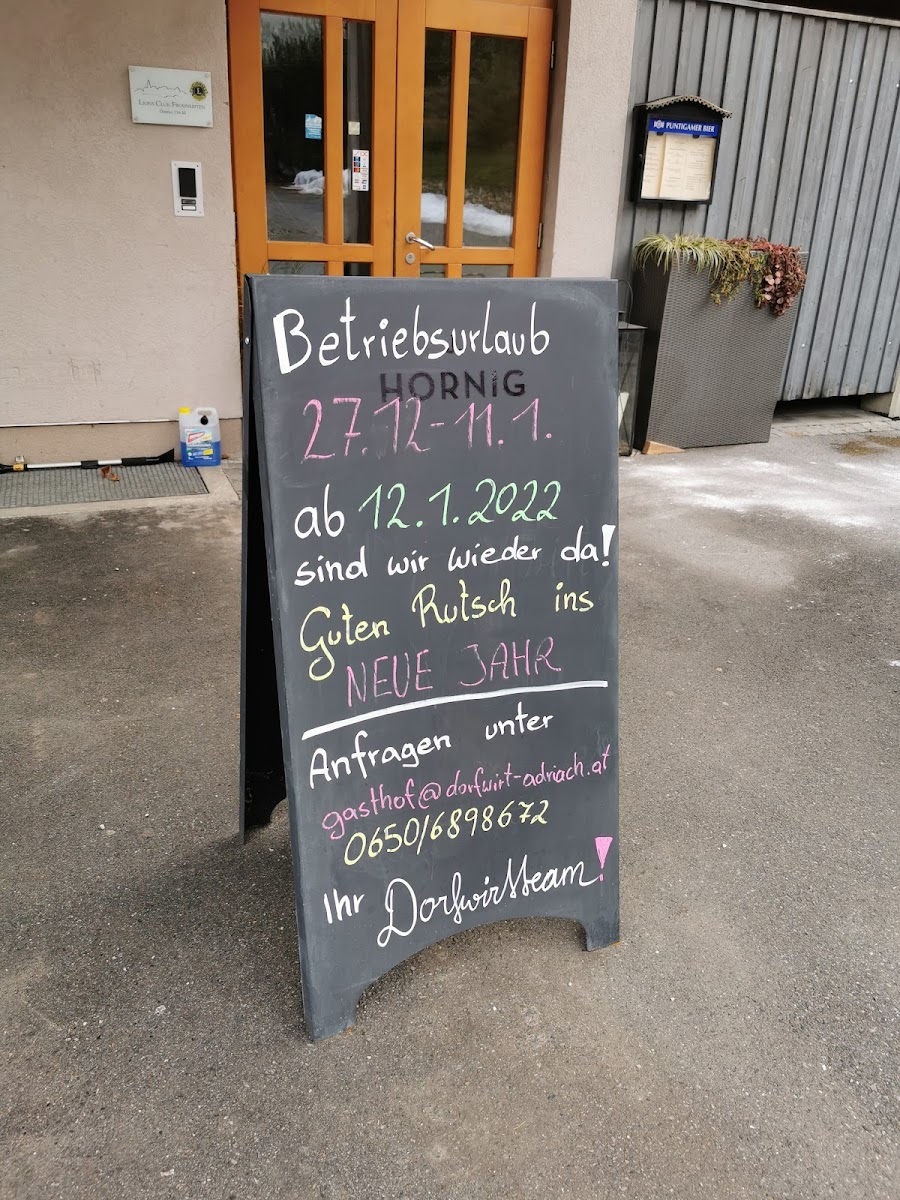 Menu Gasthaus Dorfwirt Familie Reindl-5